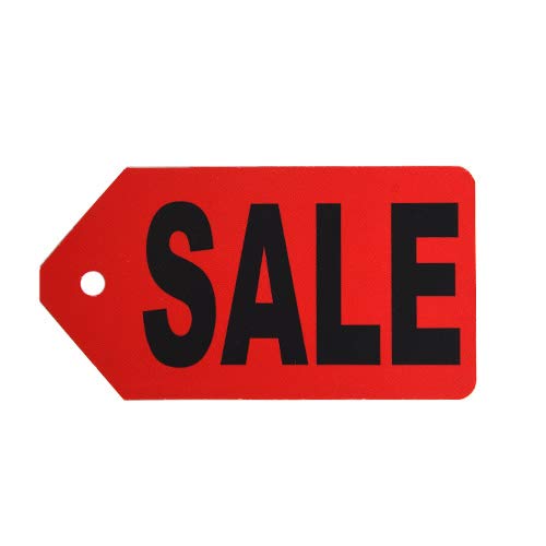 Aktionsetiketten Werbe-Etiketten"SALE" Kartonetiketten, Anhänge-Etiketten, VPE 500 Stück Cover