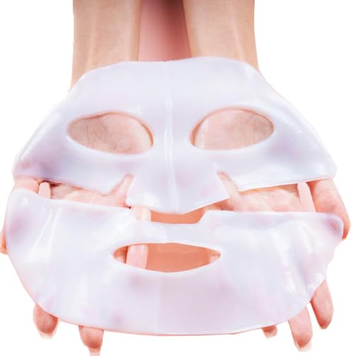 Kewhunt Máscara facial de colágeno profundo durante a noite, máscara profunda real, máscara de hidro