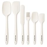 SNAILBREAD 6-Piece Silicone Spatula Set...