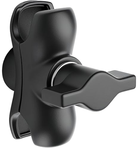 Metal Double Socket Arm Compatible RAM Mount Arm, 1" Double Ball Adapter, 360° Rotation, Extension Rod for Phone Holder, for Bike, Motorcycle, Truck. (Short) Deal