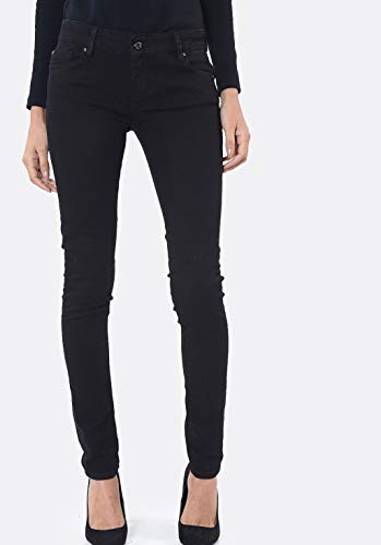 Kaporal - Jean Slim Noir Femme, Effet Push-up - Lockk - 34 - Noir