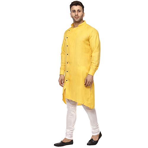 Men's Cotton Khadi Regular Kurta2