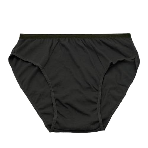 STARLY Mens Cotton Disposable Underwear Travel Panties handy Briefs for Fitness Grey Gray/White/Black (10pcs)