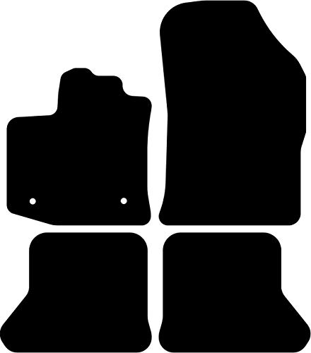 Kovvar Basic Floor Mats for Dacia Dokker 2012-2021