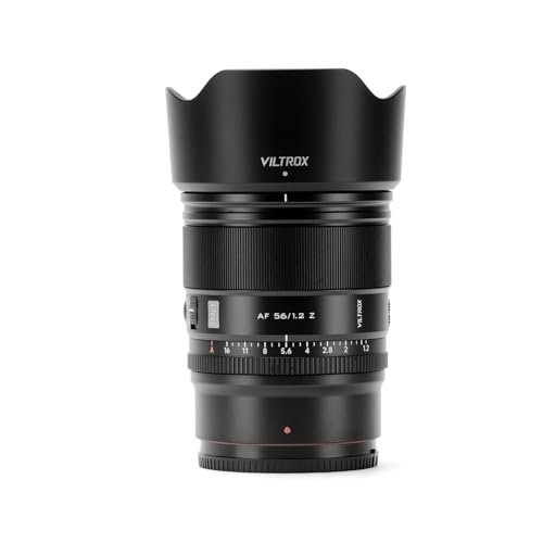 Image of VILTROX 56mm F1.2 Pro Z-Mount APS-C Lens for Nikon, Autofocus Large Aperture Prime Lens for Nikon Z-Mount Cameras Z30 Z50 Z50II ZFC Z5 Z5II Z6 Z6II Z6III Z7 Z7II Z8 Z9 ZF ZR