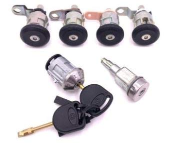 FEILIDAPARTS Complete Vehicle Lock Key Set compatible with Ford Transit Mk4 Mk5 1992 > 2000