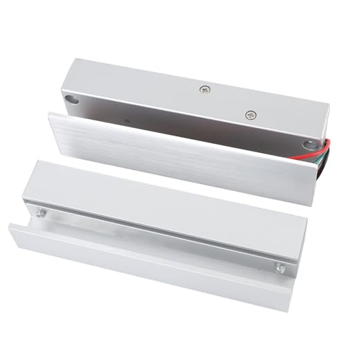 Serrure électrique pour porte en verre sans cadre DC 12V