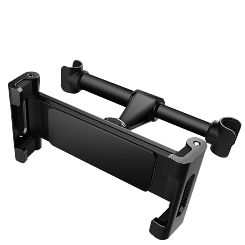 Suporte Compatível com Ipad Tablet Veicular Universal Encosto de Cabeça Banco Carro Criança de 7 A 11 polegas ou de 16 A 28 cm, Rotação 360 graus