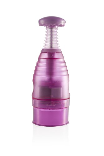 brandani 56539 taglia cipolla verdura lilla abs acciaio inox CM Ø 9 X 26 H