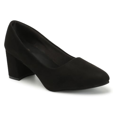 Image of Denill Women Solid Pumps Heels for Office, Party and Formal Occasions