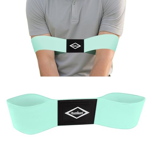 Image of Scott Edward Pro Golf Swing Training Aid, Swing Correcting Arm Band Correct Training Swing Gesture Alignment Practice Tool for Golf Beginners (Green)
