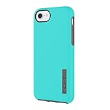 Incipio DualPro iPhone 8 & iPhone 7/6/6s Case with Shock-Absorbing Inner Core & Protective Outer Shell for iPhone 8 & iPhone 7/6/6s - Turquoise/Charcoal