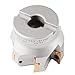 Accusize Industrial Tools 2-1/2'' by 3/4'' 90 Deg Square Shoulder Indexable Face Mill with Apkt1604 Insert, 4508-0016