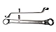 BIHEXAGONAL RING SPANNER 25x28MM