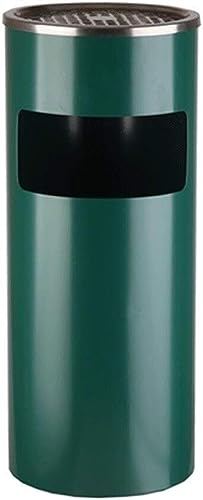 Cubo de basura de acero inoxidable para evitar suciedad jardín 2