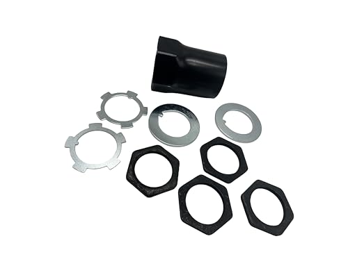 Image of 6 Point 54mm Wheel Bearing Hex Locknut Socket Kit for Toyota FJ LN RN 1 /2 Inch Drive Axle Hub Nut Socket for Landcruiser, Hilux 4x4, N-issan Patrol
