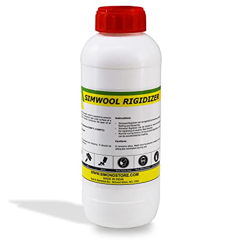 Colloidal Silica Rigidizer - Coating for Refractory Ceramic Fiber Products - 1 Quart