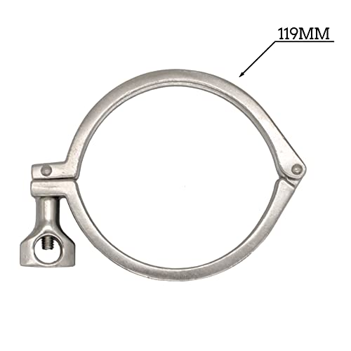 Tri Clamp 4" évite les fuites collier sanitaire de serrage avec joint - 3
