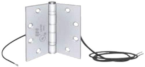 SDC PTH-4Q Steel 626 Dull Chrome Conductor Power Transfer Hinge, 4-1/2' Cable (Pack of 1) #1