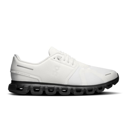 Image of On Men's Cloud 6 White /Black 9.5 Medium