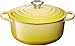 Le Creuset Evolution Cocotte con Tapa, Redonda, Todas Las Fuentes de Calor Incl. inducción, 2,4 l, Hierro Fundido, Amarillo(Soleil), 20 cm