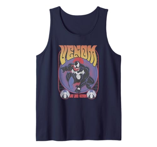 Débardeur Marvel Venom comics seventies t-shirt sans manches rétro coupe confort
