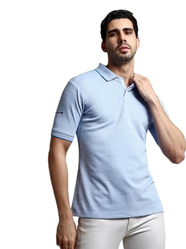 Image of GRECIILOOKS T-Shirt | Regular Fit Polo T-Shirt for Men | Plain T Shirt | Casual T Shirt for Men | Men's T Shirt | Stylish Men's T Shirts | Half Sleeve T Shirt