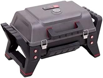 Char-Broil Grill2Go X200 Portable TRU-Infrared Liquid Propane Gas Grill & Grill2Go Carry All Case & 4-Foot Hose and Adapter, Black