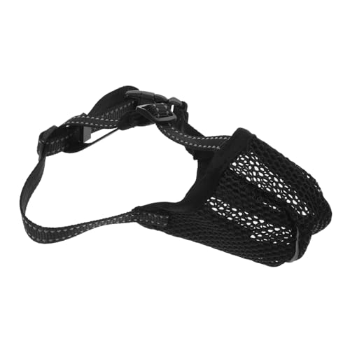 VICASKY Large Dog Muzzle Breathable Adjustable Soft Mesh Barking Muzzle for Large Dogs to Prevent Biting and Chewing Secure Fit for Extended Wear