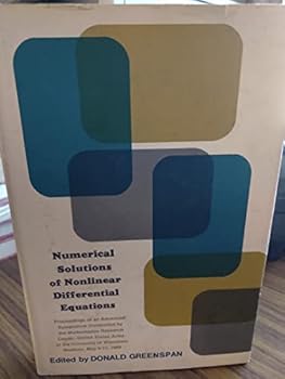 Hardcover Numerical Solutions of Nonlinear Differential Equations [German] Book