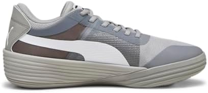 PUMA Clyde All-Pro Team Concrete Gray/Puma White 10.5 D (M) | Image 3