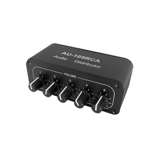 Amplificatori per Cuffie A 5 A 5 Porta con Volumi Indipendenti Controllano Le fedeltà Alte