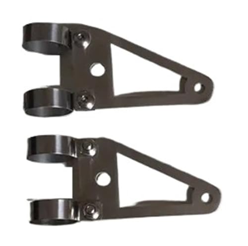 Soporte montaje barra luz de iluminación para motocicleta tubos horquilla CG 32mm