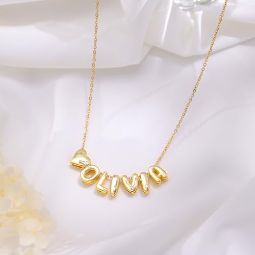 Yopicks Custom Initial Necklace, Personalized Name Necklaces for Women 14K Gold Plated Letter Necklace Name Necklace Mama Necklace | Graduation Gifts Birthday Gifts for Women4