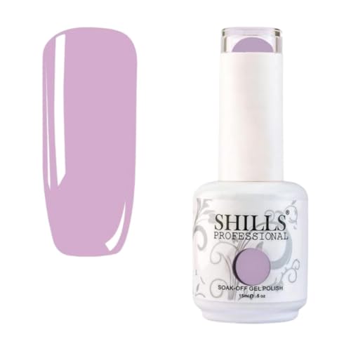 Image of Shills Professional Uv /Led Soak Off Gel Polish (Gel Nail Polish) Glossy Finish Nail Polish Color Shade 02, 15 Ml