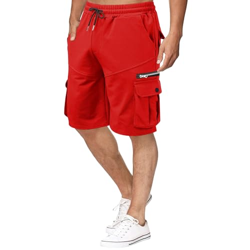 JEShifangjiusu Mens Outdoor Quick Dry Hiking Shorts Extreme Motion Cargo Short Active Shorts with Zipper Pockets