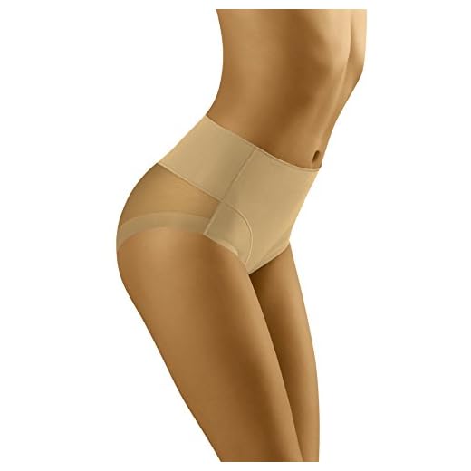 Wolbar Mutande Contenitive per Donna WB146, L, Beige