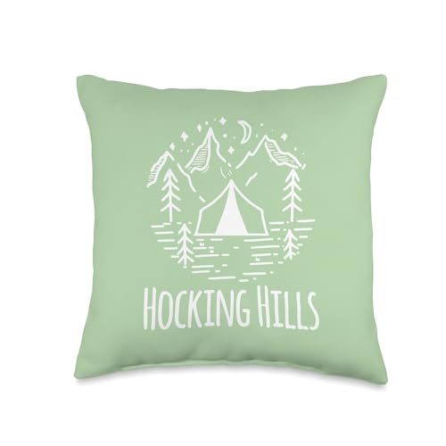 Hocking Hills Camping Rustic Mountains Tent Woods Campground...