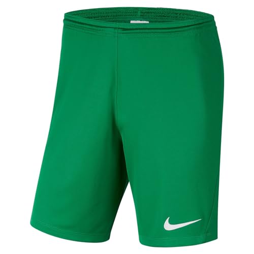 Nike Herren M Nk Df Park Iii Nb K Shorts, Pine Green/White, L EU