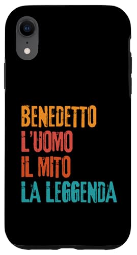 Benedetto L'Uomo Il Mito La Leggenda Festa di Compleanno �X�}�z�P�[�X iPhone XR �p