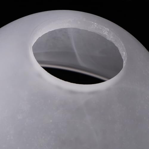Cubierta de Luz de Vidrio E27 para lámpara de techo, pantalla decorativa de cristal transparente 6