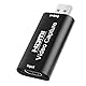 Ziyan 4K HDMI Video Capture Card USB2.0 1080P für Gaming, Streaming, TV, Rekorder, Live-Streaming Video für Windows, Mac OS, Android