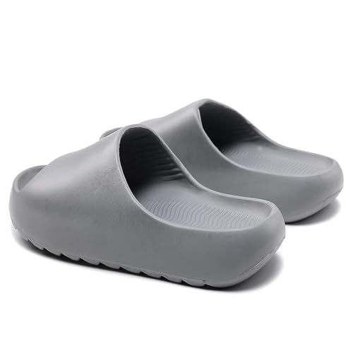 Cloud Slides for Women Men Kids,Unisex EVA Soft Recovery Slides,Thick Sole Open Toe Toddler Boys Girls Beach Slippers Shower Shoes Outdoor&Indoor House Slippers4