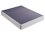 Signature Design by Ashley 10' Mattress Box Spring with Metal Foundation, King, White