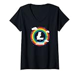 Photo Gallery donna litecoin crypto rainbow colors ltc criptovaluta maglietta con collo a v Photo Gallery donna litecoin crypto rainbow colors ltc criptovaluta maglietta con collo a v