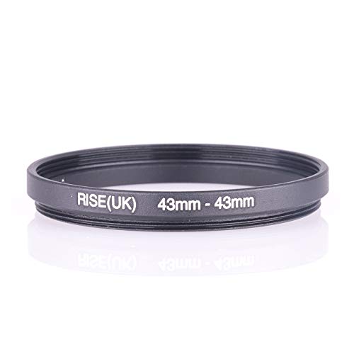 Rise(UK) 37-37 42-42 43-43 52-52 58-58 60-60 62-62 Extending Filter Ring Adapter (43mm-43mm)