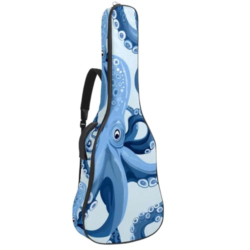 Sac de transport pour guitare acoustique imperméable avec double sangle réglable