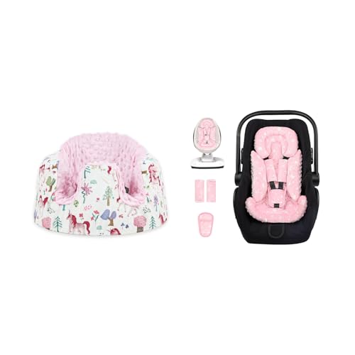Soporte para cabeza en asiento de bebé, funda para asiento miniatura 1