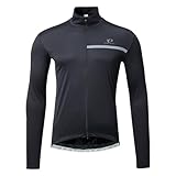 [パールイズミ] サイクルウエア 2300 ストレッチ ウィンドシェル カラー: 1 ブラック サイズ:L