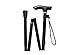 Spazierstock Wanderstock Urlaubs- u Freizeit Accessoires faltbar verstellbar,hi 182